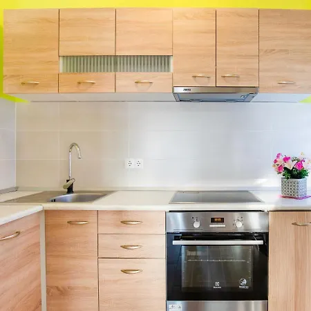 Simplistic In With Garden Apartment